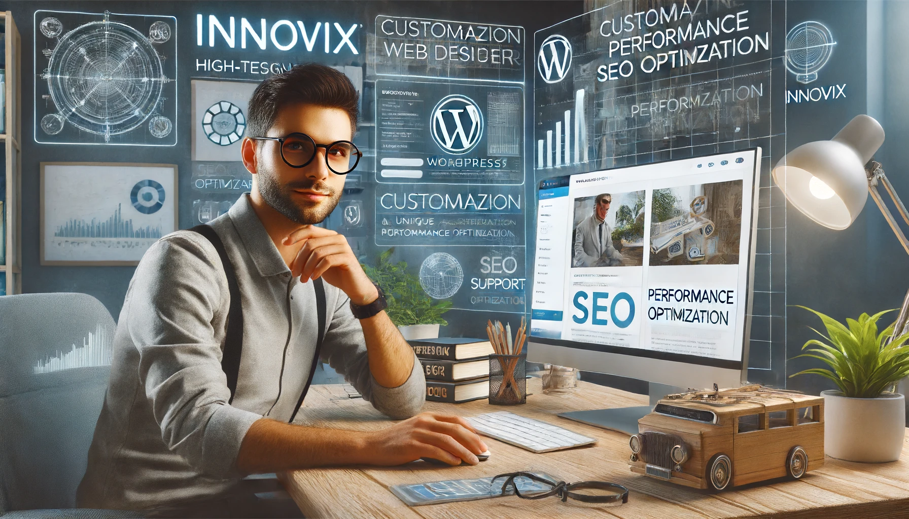 Servicios de Diseño Web en WordPress por Innovix: Personalizados y Eficientes