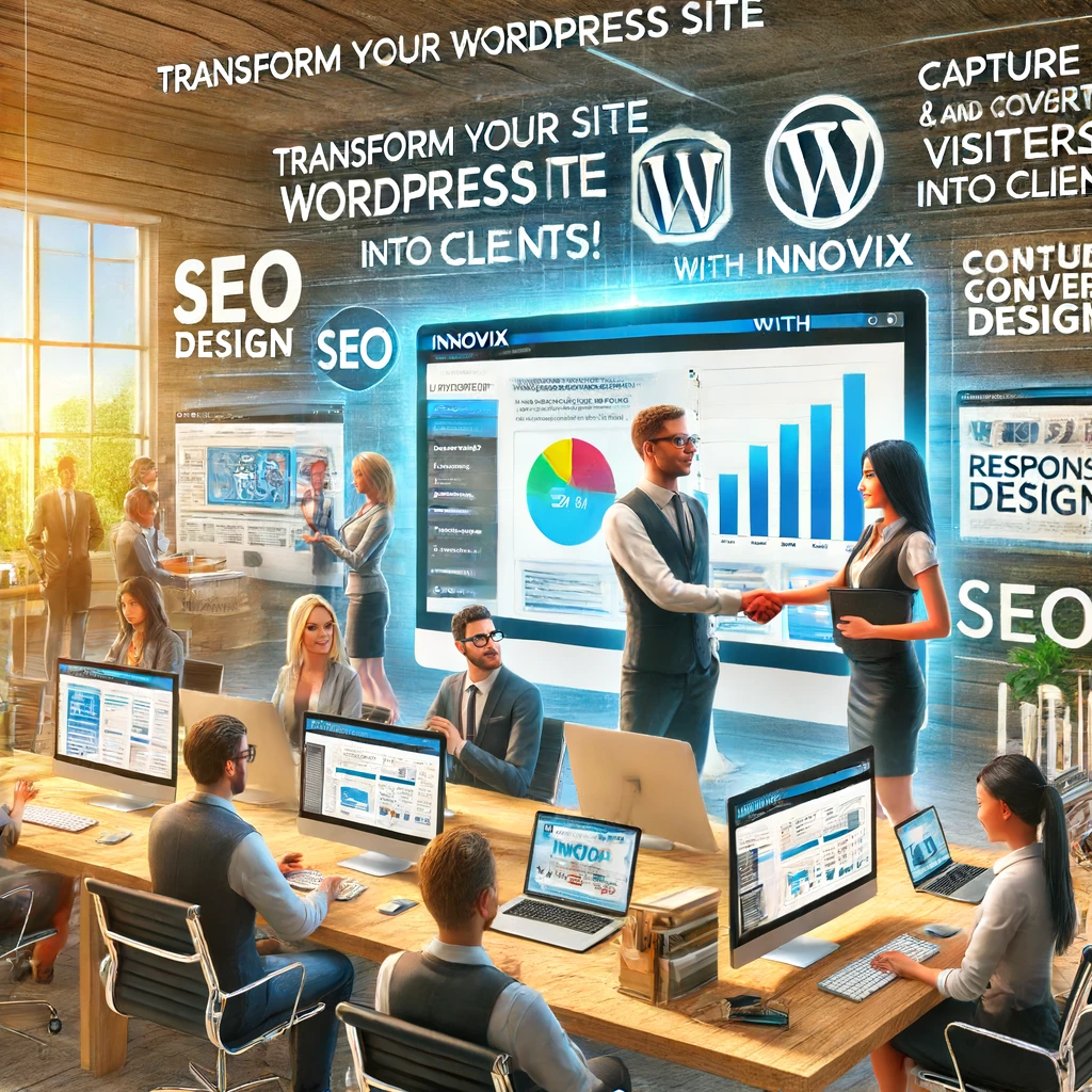 Transforma tu Sitio Web en WordPress con el Diseño Experto de Innovix